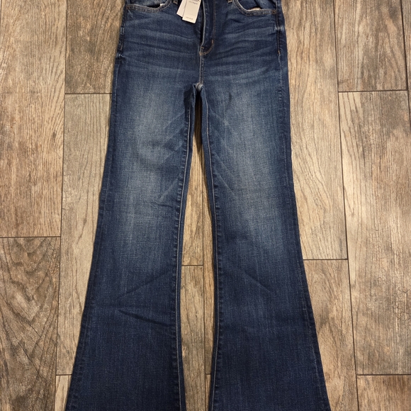 American Eagle Outfitters Indigo Wide Leg Jeans - Picture 2 of 5